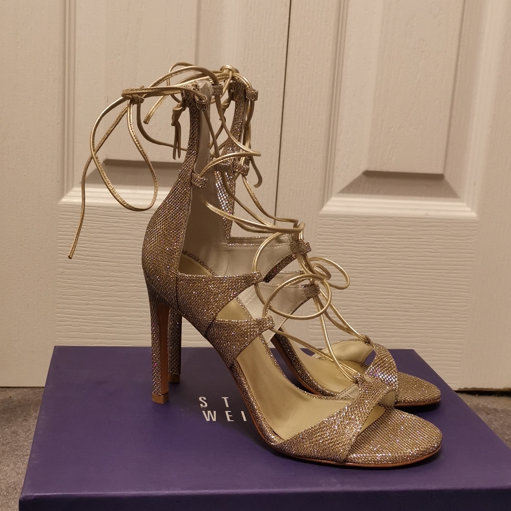 Stuart Weitzman Legwrap Sandals - Picture 6 of 8
